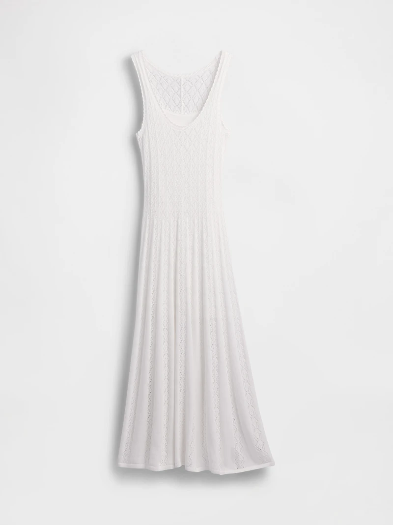 Pointelle Maxi Dress