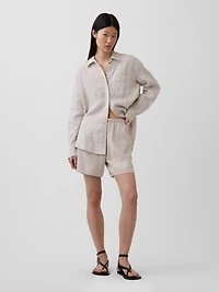100% Linen Oversized Shirt