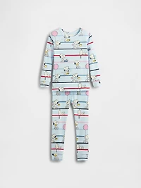 Pyjama Snoopy en coton biologique brossé pour Bébé et Tout-petit