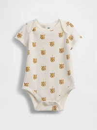 Baby First Favorites Organic Cotton Brannan Bear Bodysuit