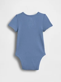 Baby First Favorites TinyRib Henley Bodysuit