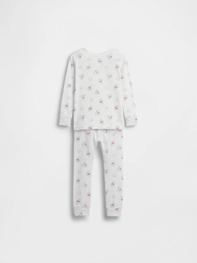 Pyjama en coton biologique brossé Winnie l’Ourson pour Bébé et Tout-petit