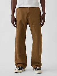 '90s Loose Canvas Double-Knee Carpenter Pants