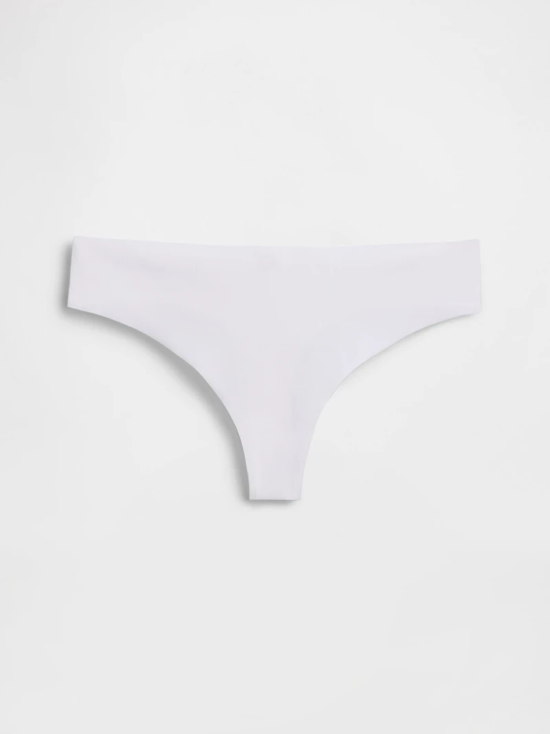 Organic Stretch Cotton No Show Thong
