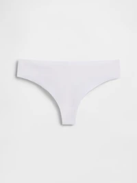 Organic Stretch Cotton No Show Thong
