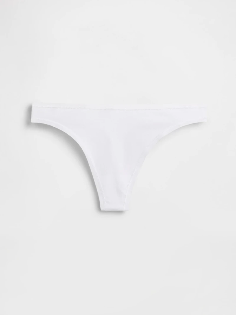 Organic Stretch Cotton Thong