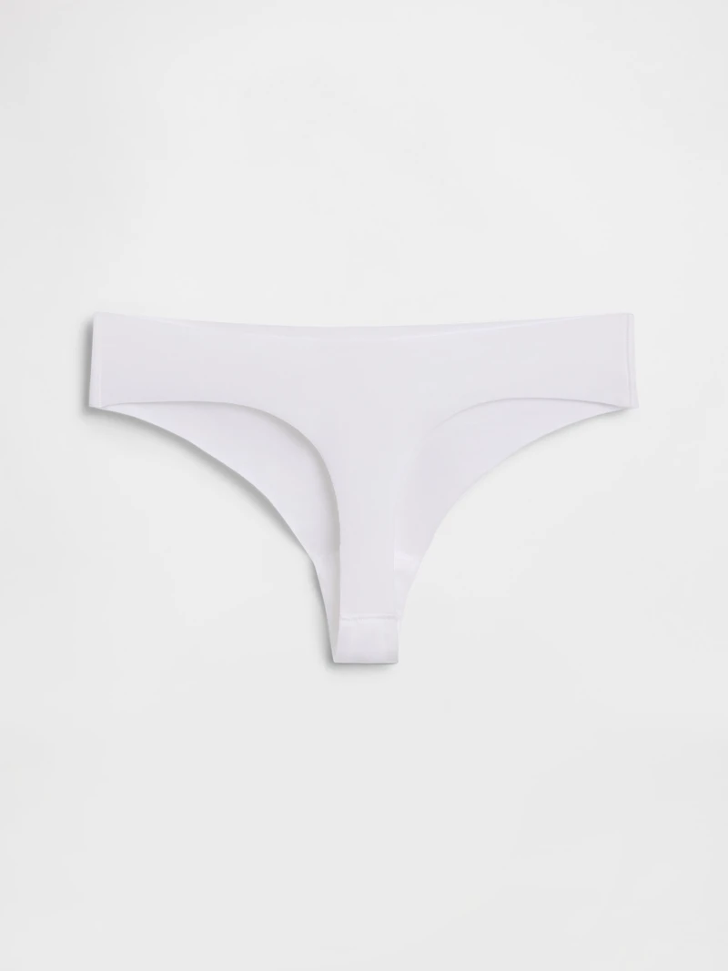 Organic Stretch Cotton No Show Thong