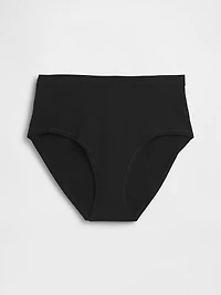 Organic Stretch Cotton High Rise Bikini