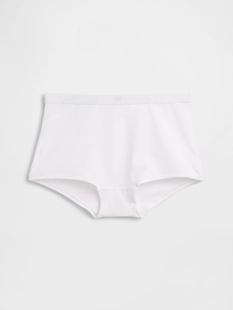 Organic Stretch Cotton High Rise Shorty