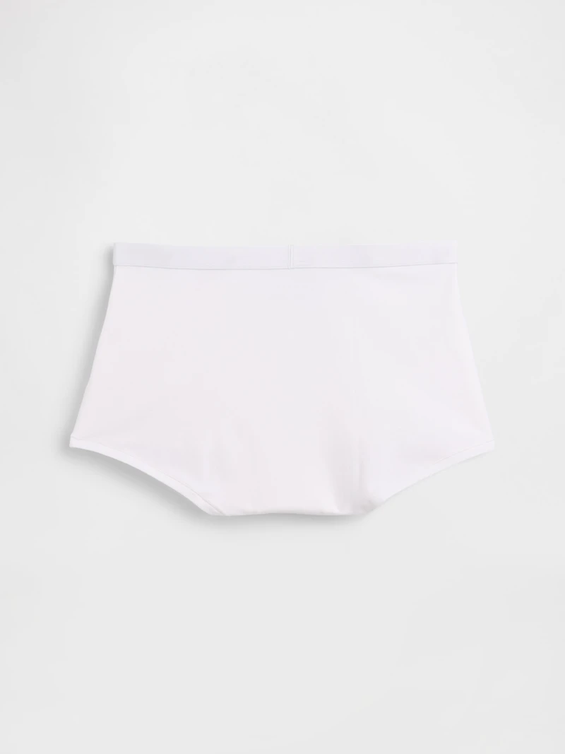 Organic Stretch Cotton High Rise Shorty