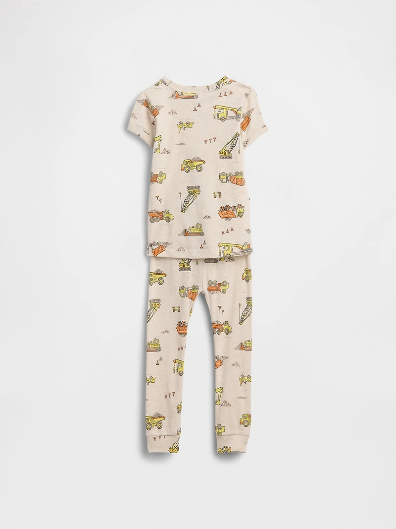 Pyjama en coton biologique brossé pour Bébé et Tout-petit