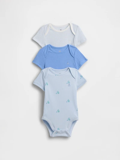 Cache-couche finement côtelé à poche Premiers essentiels pour bébé