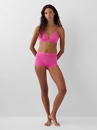 Organic Stretch Cotton High Rise Shorty