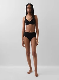 Organic Stretch Cotton High Rise Bikini