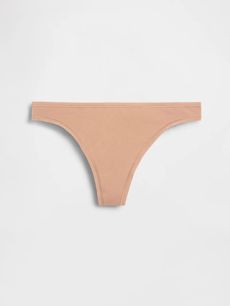 Organic Stretch Cotton Thong