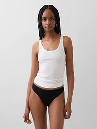 Organic Stretch Cotton Thong