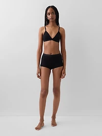 Organic Stretch Cotton High Rise Shorty