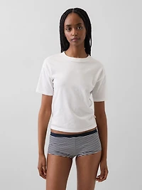 Organic Stretch Cotton Shorty