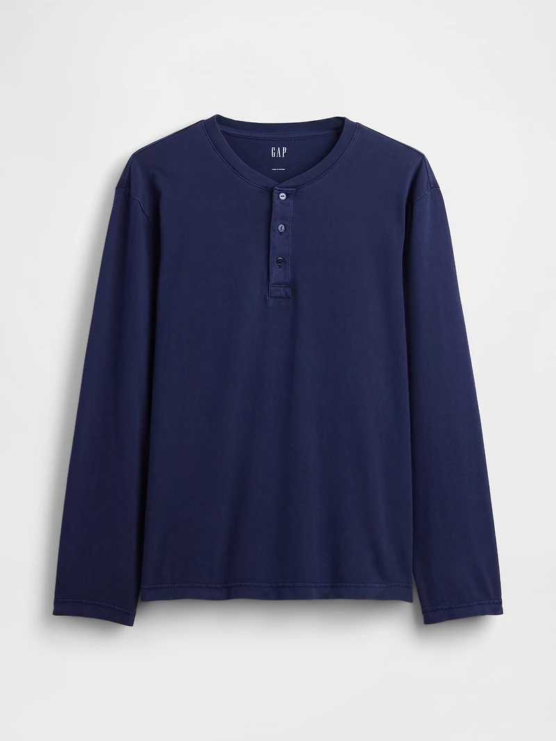 Relaxed Henley T-Shirt