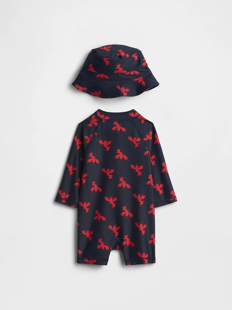 Baby Rash Guard Swim Set