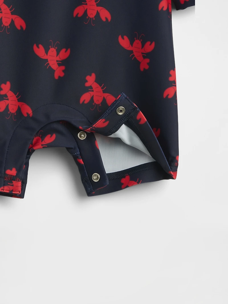 Baby Rash Guard Swim Set