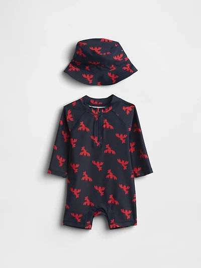 Baby Rash Guard Swim Set