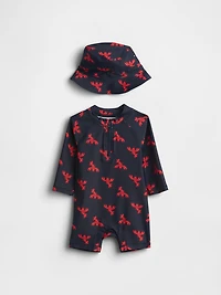 Baby Rash Guard Swim Set