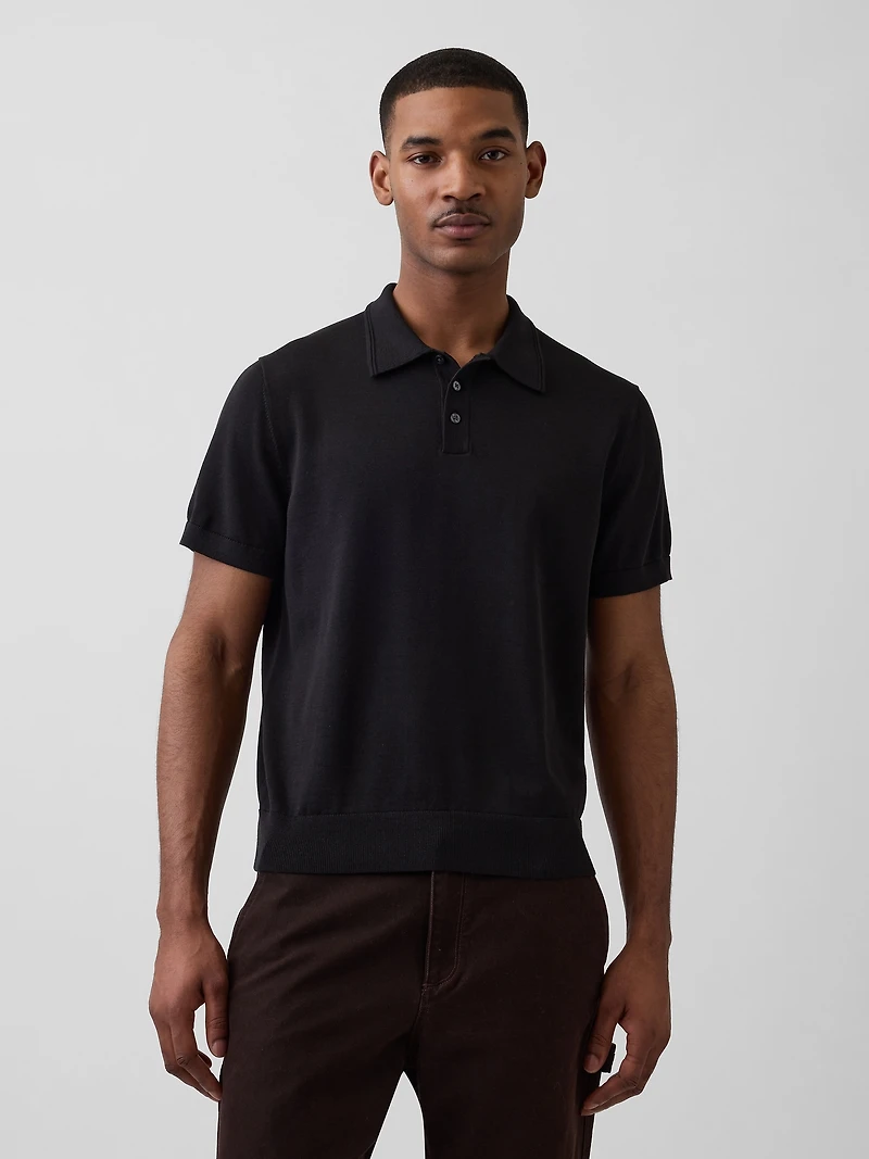 Classic Polo Shirt Sweater