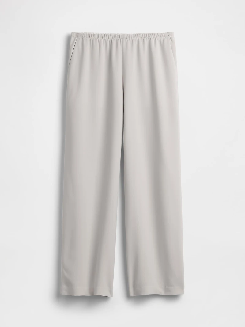 Easy Wide-Leg Pants
