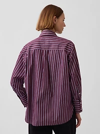 Organic Cotton Poplin Big Shirt