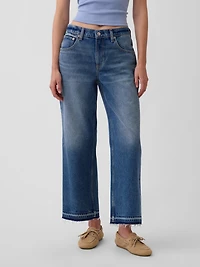 Low Slung Relaxed Crop Jeans
