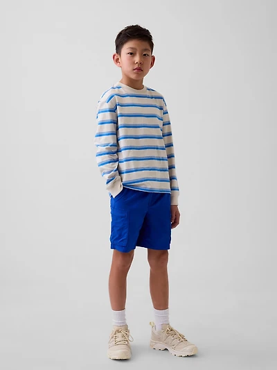 Short cargo décontracté à séchage rapide pour Enfant