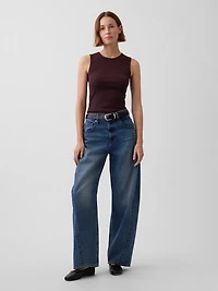 Pointelle Shell Tank Top