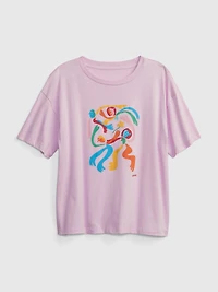 × Demit Omphroy Organic Cotton Graphic T-Shirt