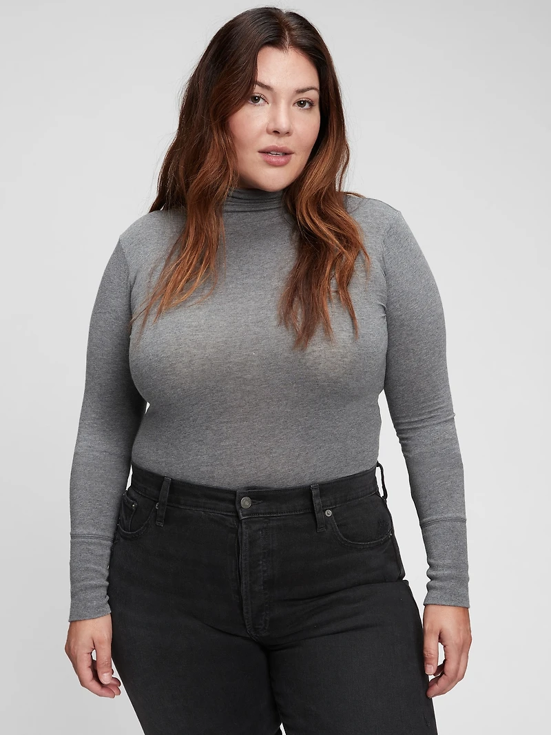 Featherweight Funnel-Neck T-Shirt