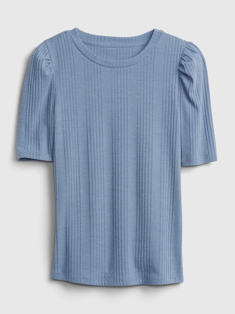Puff-Sleeve T-Shirt