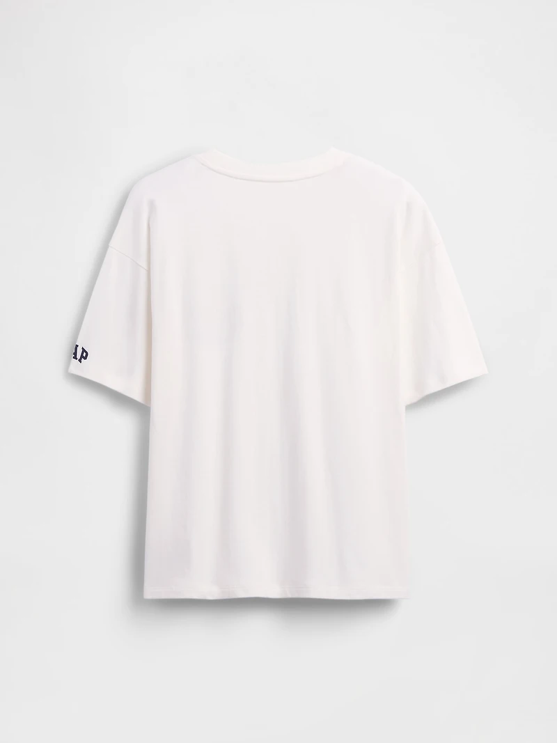 T-shirt décontracté à imprimé Super Mario pour Enfant