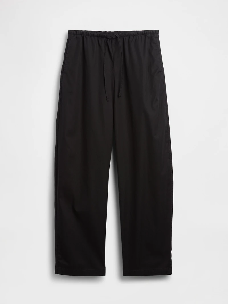 Twill Easy Barrel Pants