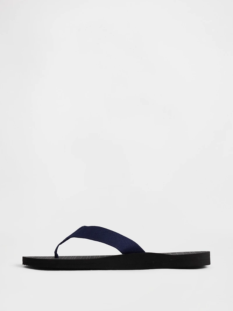 Canvas Flip Flops