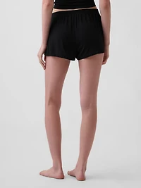 SoftMade Modal Rib PJ Shorts