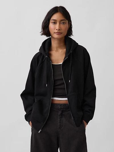 VintageSoft Zip Hoodie