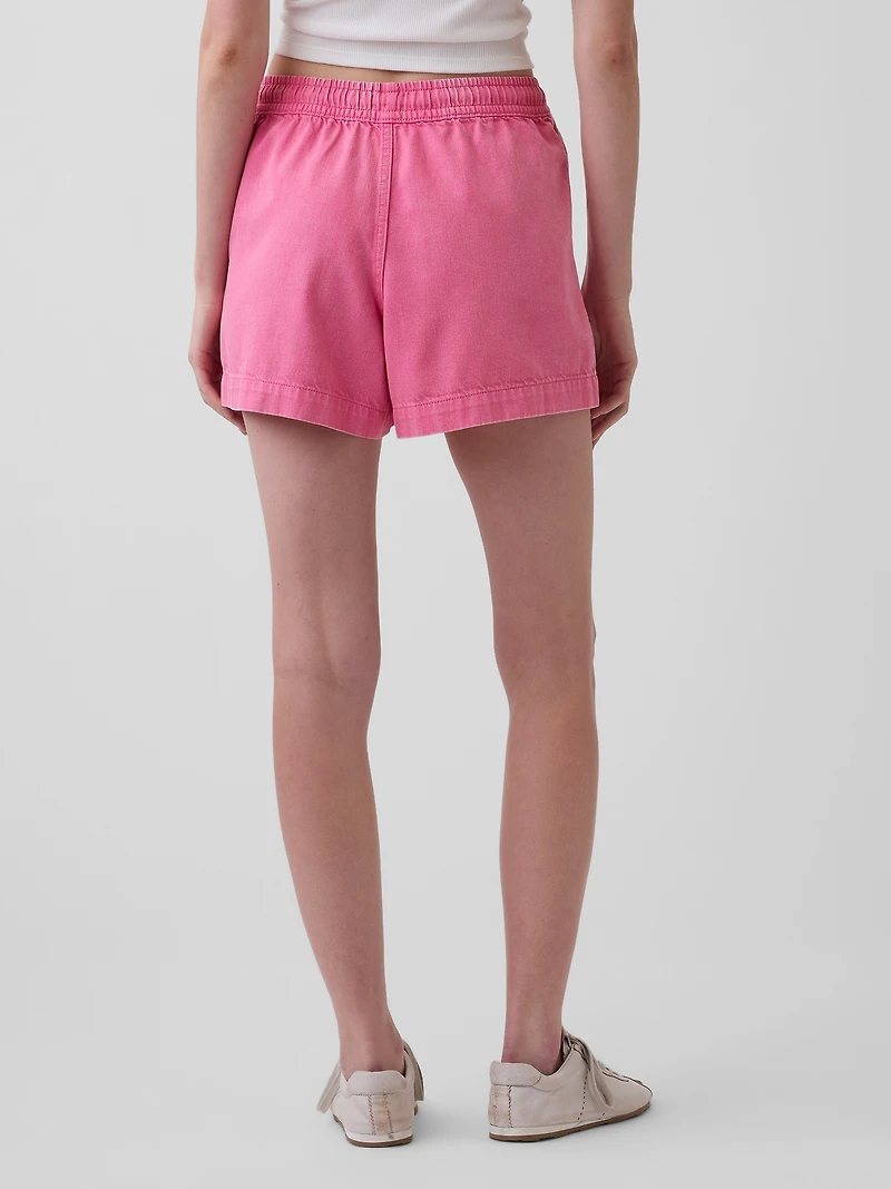 UltraSoft Denim Easy Shorts