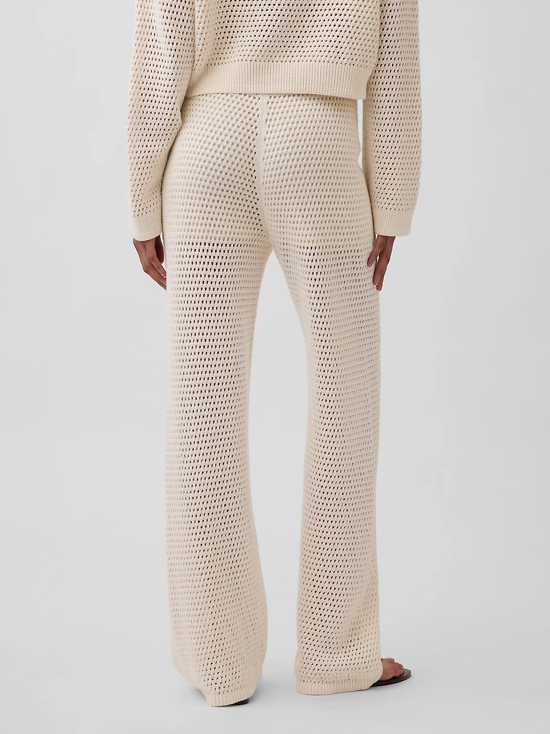 100% Cotton Crochet Sweater Pants