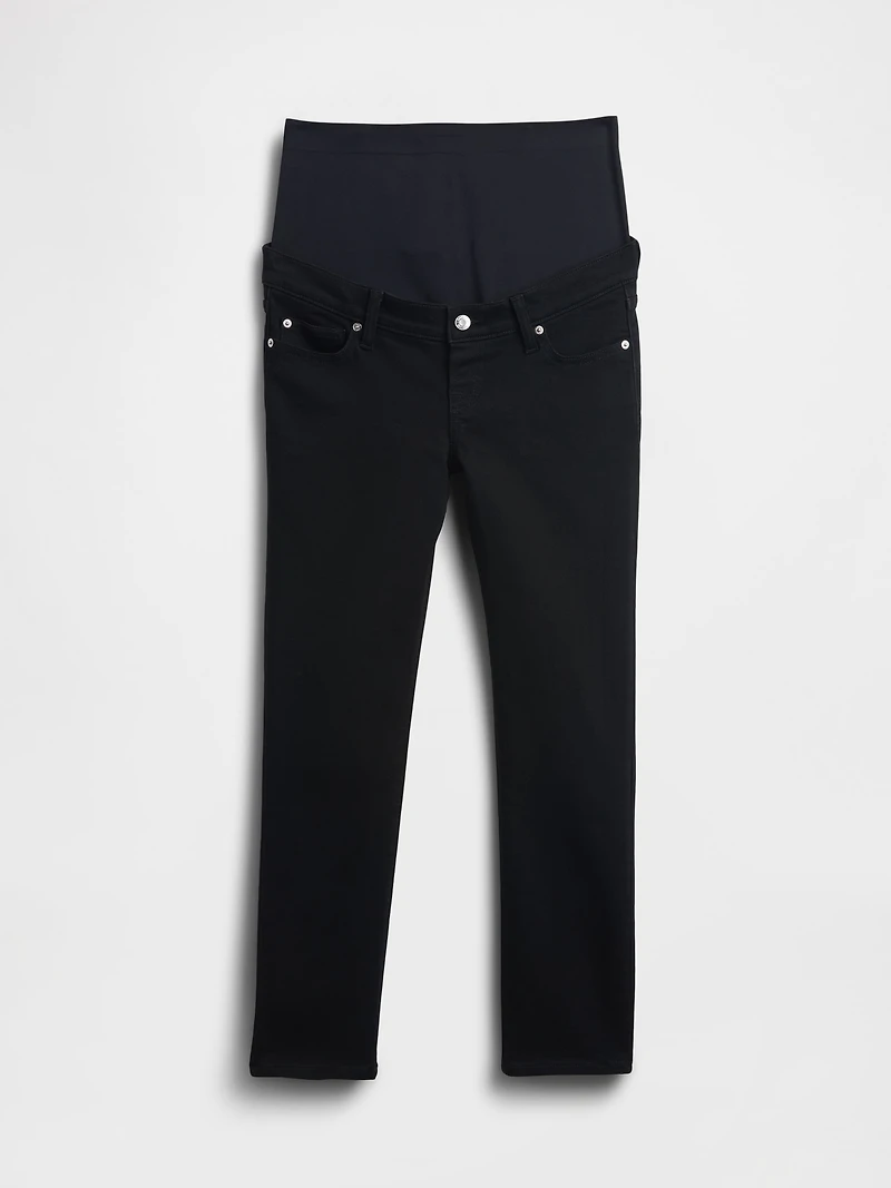 Maternity Full-Panel Slim Ankle Jeans