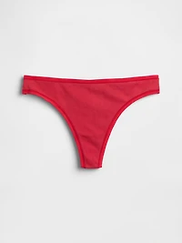 Organic Stretch Cotton Thong