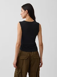 Variegated Rib Tank Top