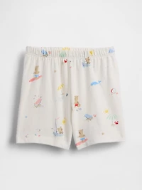 Cache-couche à motif ourson la plage Premiers essentiels en coton biologique pour Bébé