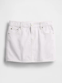 Denim Mini Skirt
