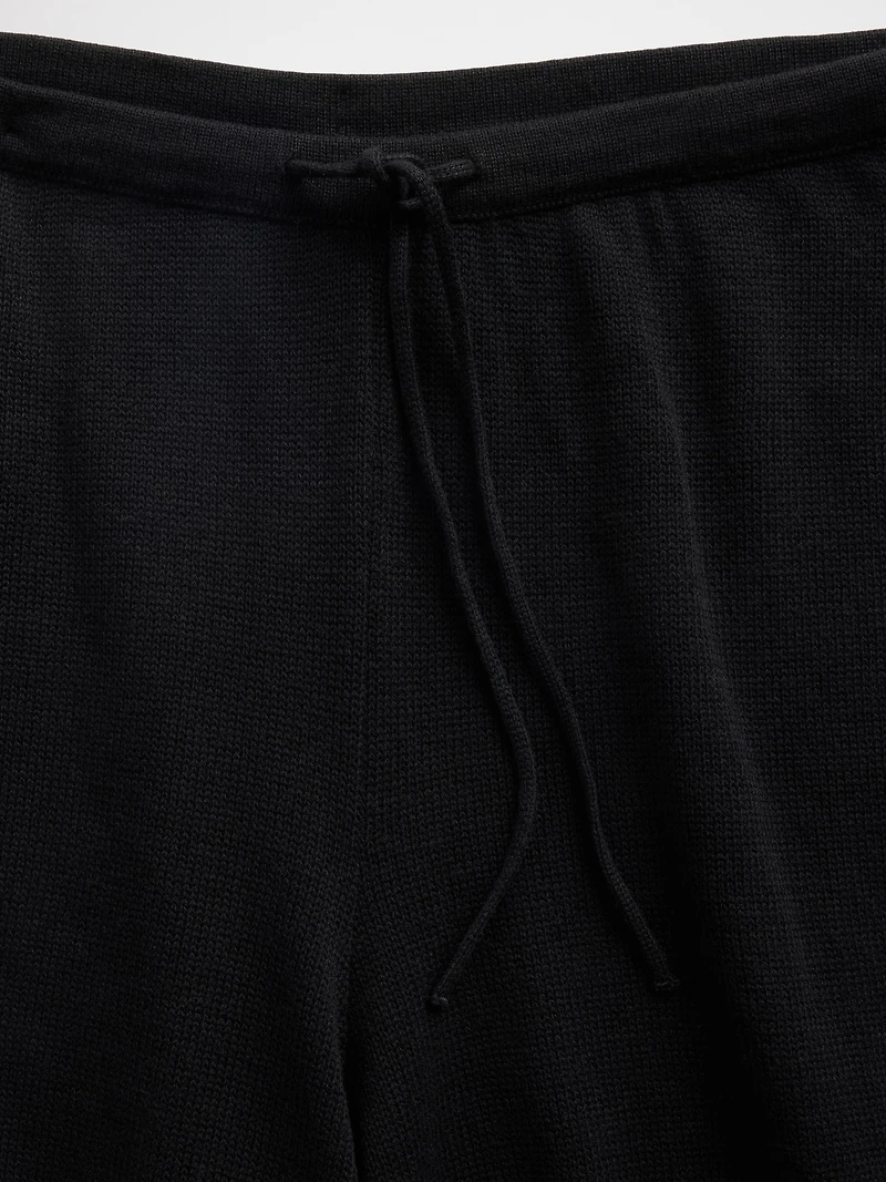 100% Cotton Relaxed Sweater Joggers