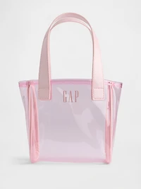 Mini fourre-tout transparent à logo Gap